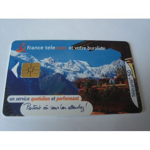 Carte Téléphone - France Telecom Et Votre Buraliste - 500 000 Ex - 50 U