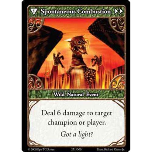 Epic Tcg : Spontaneous Combustion - N° 251 - Vo