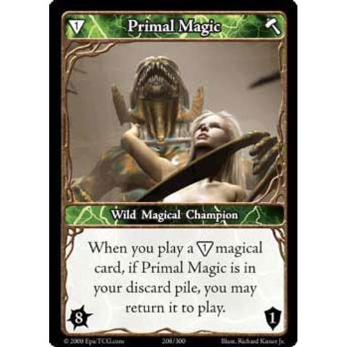 Epic Tcg : Primal Magic - N° 208 - Vo