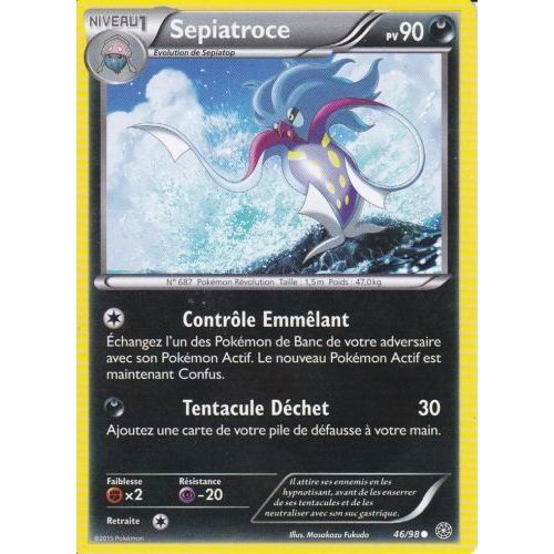 Sepiatroce 46/98 - Pokemon Xy Origines Antiques 