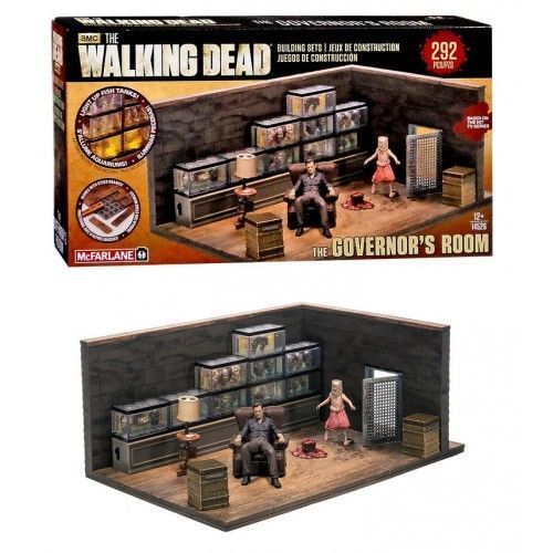 Figurine The Walking Dead - Building Sets - Governor & Fish Tank Room