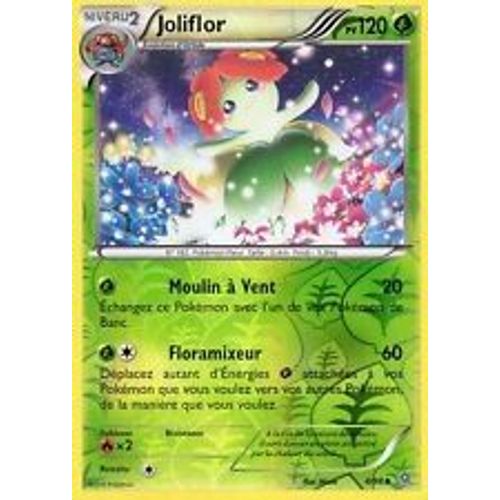 Joliflor Reverse 4/98 Xy Origines Antiques