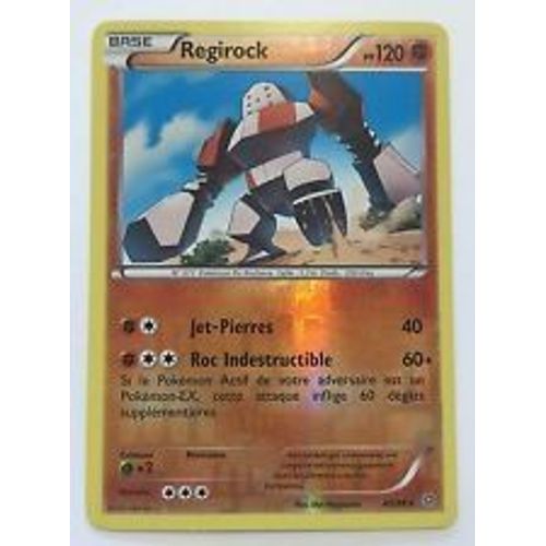 Regirock Reverse 40/98 Xy Origines Antiques