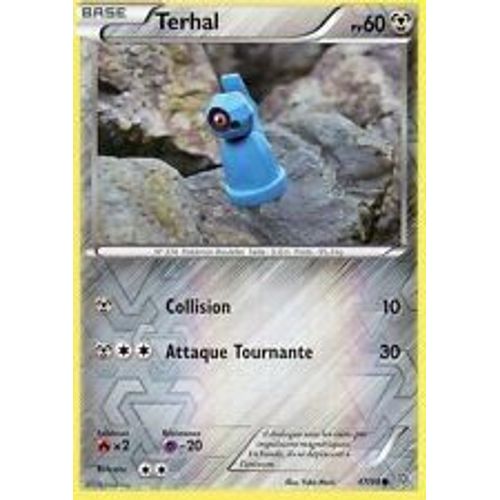 Terhal Reverse 47/98 Xy Origines Antiques