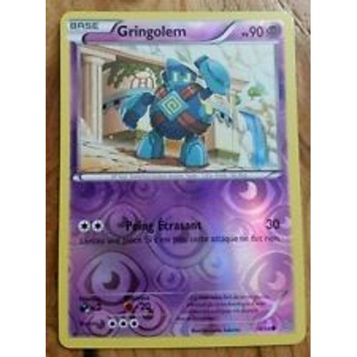 Gringolem Reverse 34/98 Xy Origines Antiques