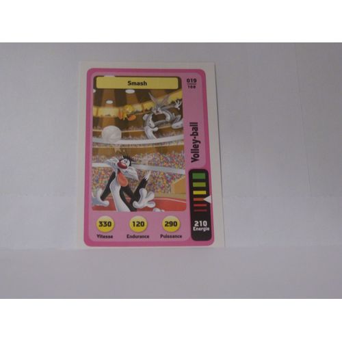 Carte Auchan 2014 La Fête Du Sport Looney Tunes N°019 /108