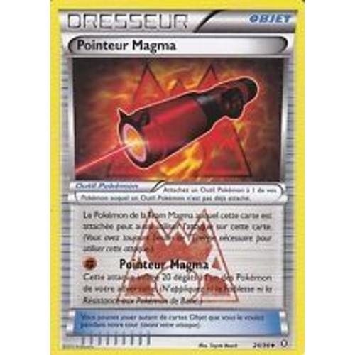 Dresseur Pointeur Magma 24/34 Xy Double Danger