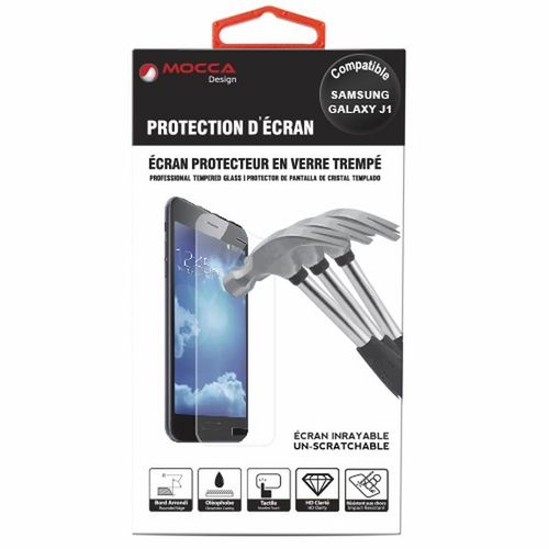 Film En Verre Trempé 2.5d Pour Samsung Galaxy J1
