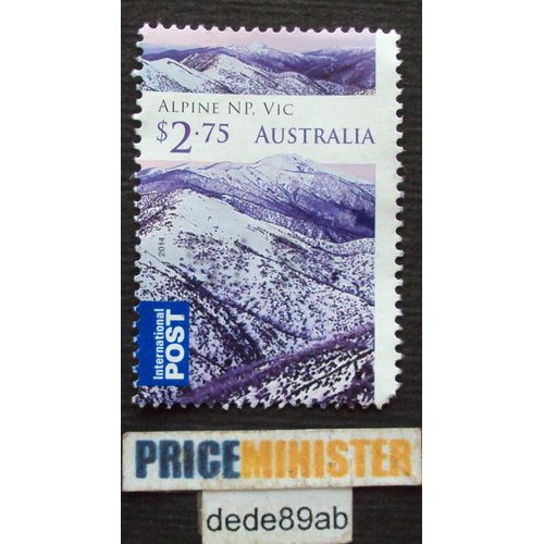 Australie.. 2.75$ Australia . Alpine Np Parc National Alpin Victoria . Oblitéré . Used Stamp.