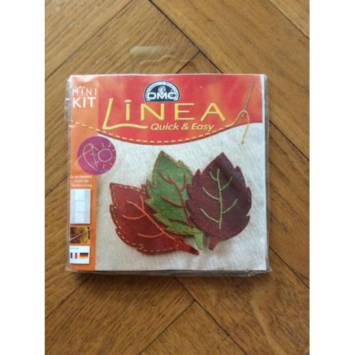 Mini Kit À Broder Broche Linéa
