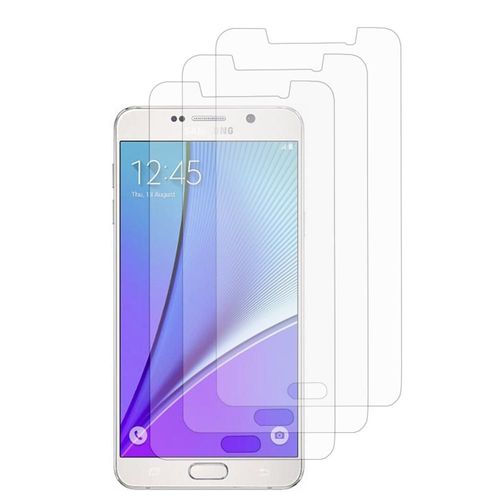 Samsung Galaxy Note5 Sm-N920t/ Note 5 Duos (Dual Sim)/ Note5 (Cdma) N920v N920p N920r N920a: Lot / Pack De 3x Films De Protection D'écran Clear Transparent