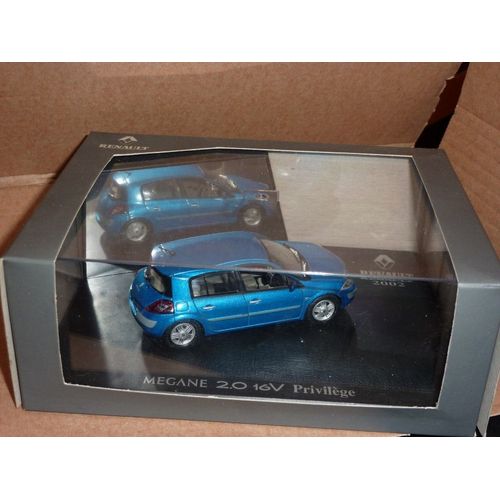 [57] Miniature 1/43ème : Renault Régane Ii  16v Privilège - Couleur Bleu - Marque : Eligor-Eligor