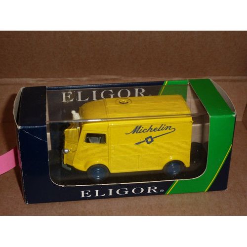[125] Miniature 1/43ème : Citroën Tub H1200 - Couleur Jaune - Marque : Eligor-Eligor