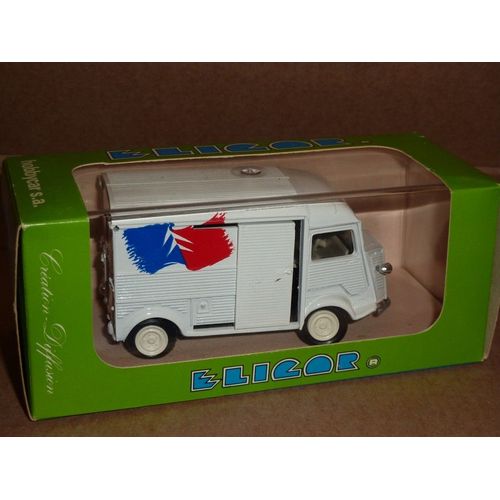 [126] Miniature 1/43ème : Citroën Tub H1200 - Couleur Blanc Juillet 89 - Marque : Eligor-Eligor