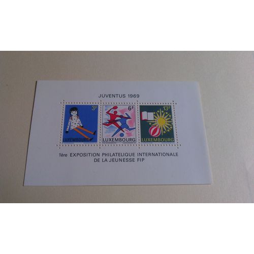 Timbre Luxembourg 1969