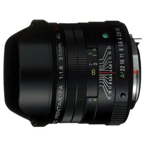 PENTAX limitée objectif grand-angle - lentille à focale norme FA31mmF1.8AL limitée noire K de montage pleine grandeur E format APS-C 20290