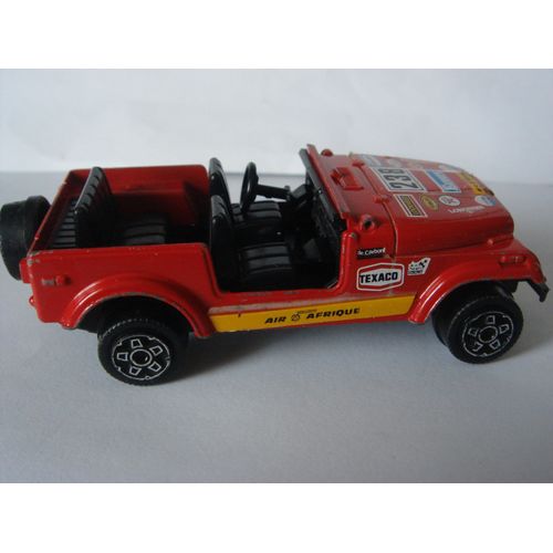 Burago Jeep Cj7 - 1/43 Eme - Air Afrique