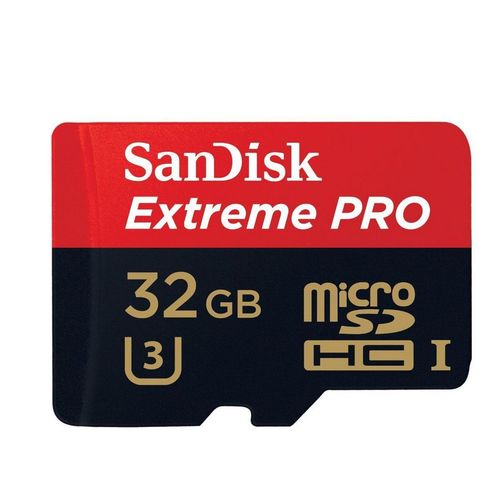 SanDisk Extreme Pro - Carte mémoire flash - 32 Go - UHS Class 3 / Class10 - microSDHC UHS-I