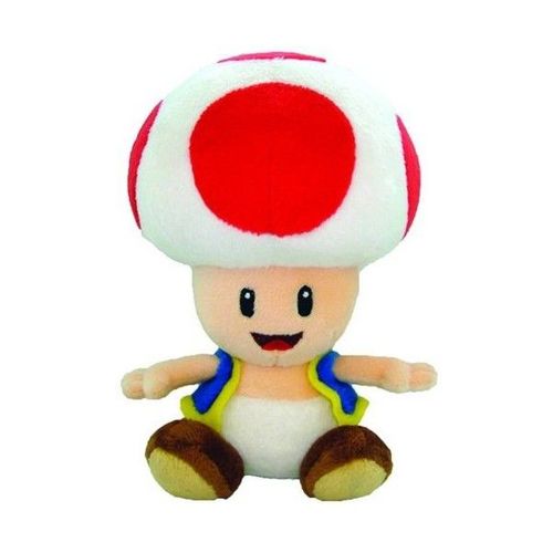 Sanei Super Mario Bros Peluche Toad 16 Cm