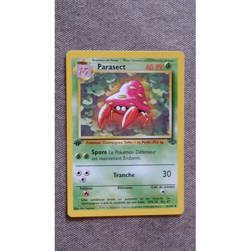 Pokémon - Extension Jungle - Parasect - 41/64 - 60 Pv - Unco