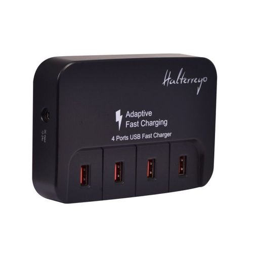 Accessoire Tablette Halterrego Charg. 4p. Usb Ultra-Rapides (Dont 2 Intelligents)