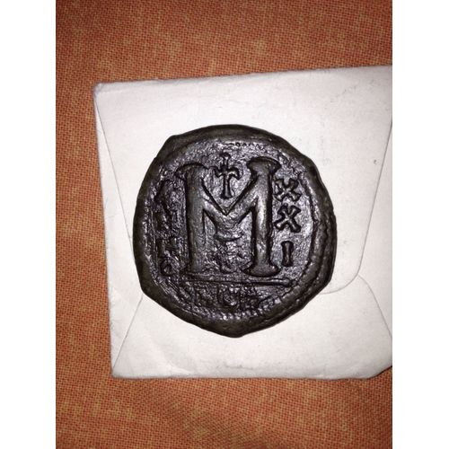 Follis Byzantin Bronze Justinien Ier 547