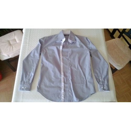 Chemise Celio Club Gris Clair Taille M 39-40