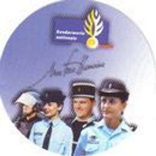 Autocollant  Gendarmerie Nationale : Une Force Humaine