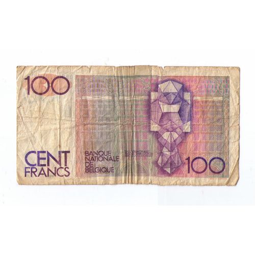 100 Francs Billet Belge - Belgique