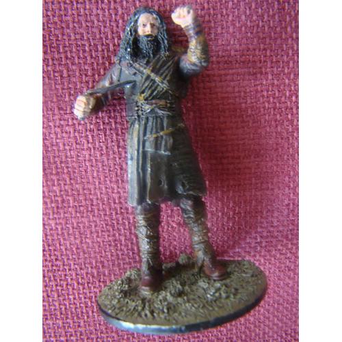 Figurine En Plomb  Peint - Le Seigneur Des Anneaux - Homme Sauvage 