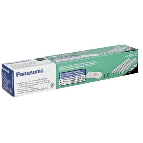 PANASONIC - KX-FA52X - TÉLÉPHONE FAX - DEUX ROULEAU DE RECHARCHE POUR FP205/FC22