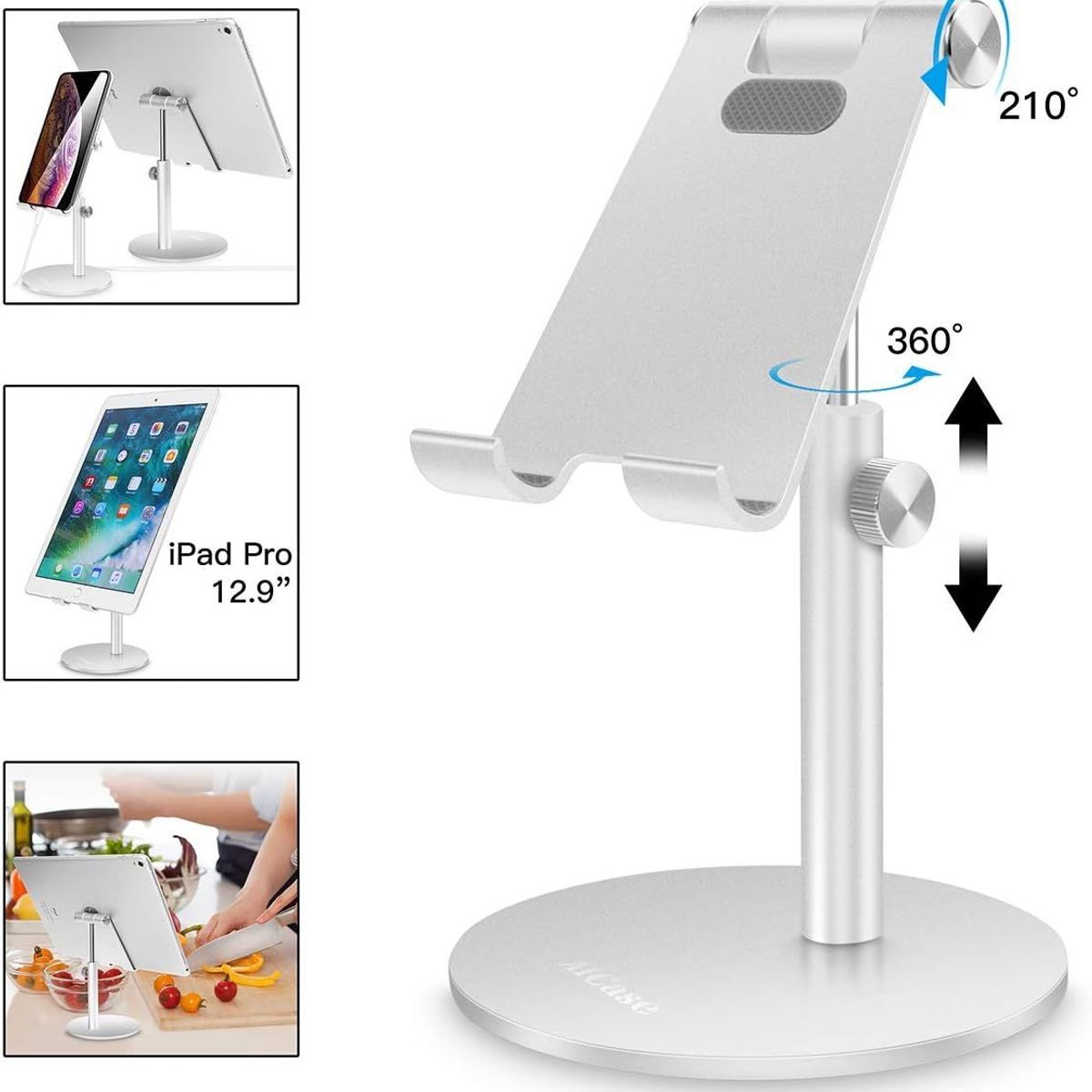 Support R�glable Pour Tablette/T�l�phone, Support Ipad, Arge...