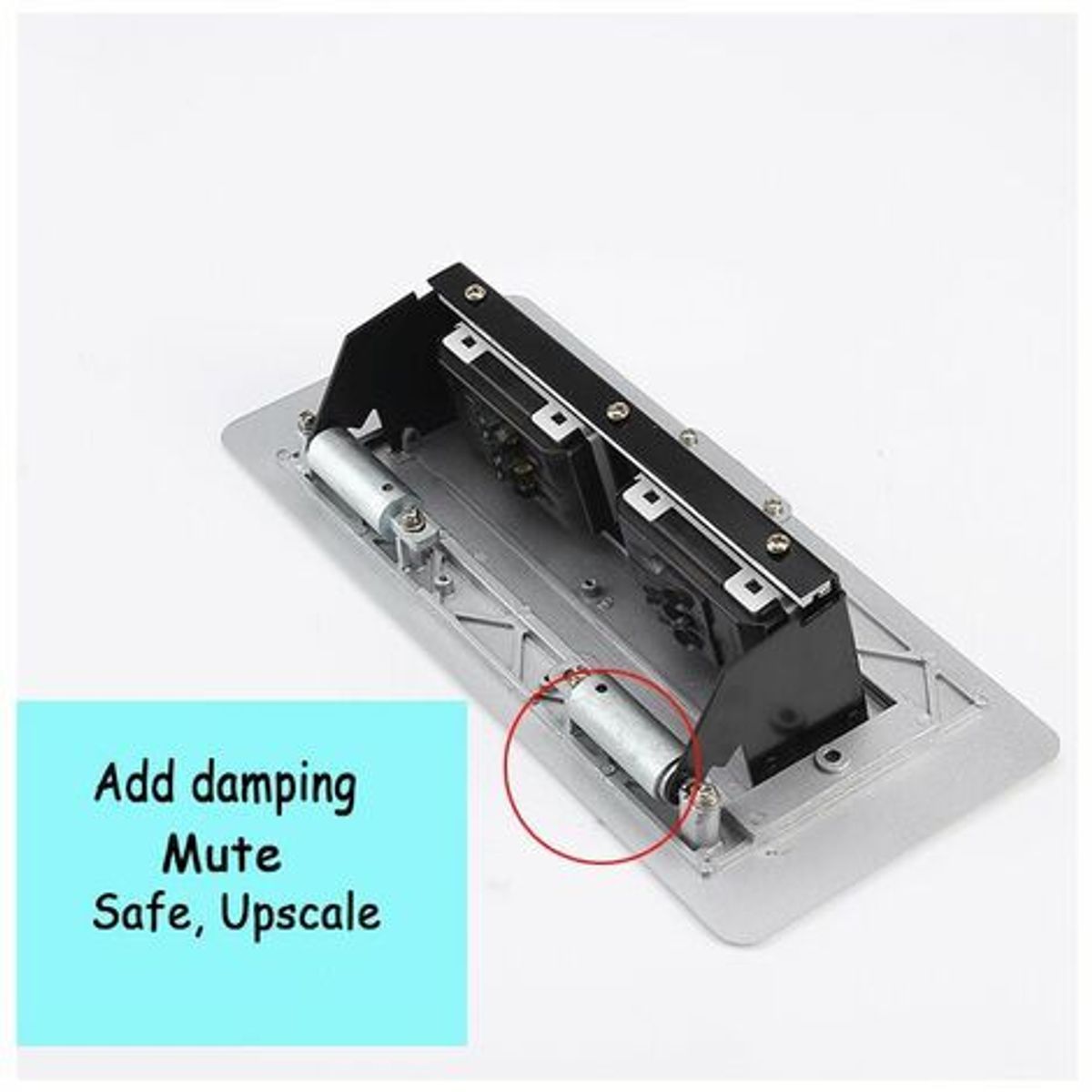 Multiprise extensible pour bureau int�gr�, bloc goodnice - 3