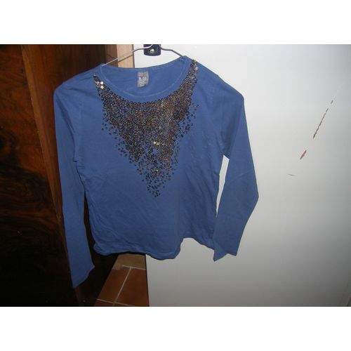 T-Shirt Pailleté Zara Kids 9/10 Ans.