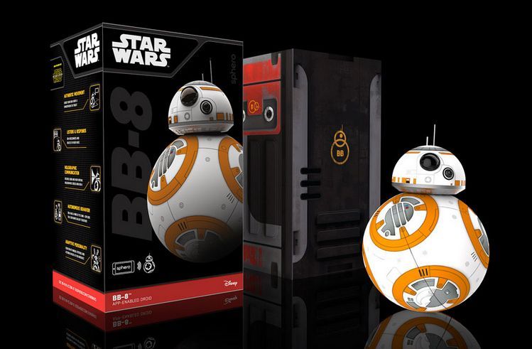 Robot interactif droïde Star Wars BB-8 | Rakuten