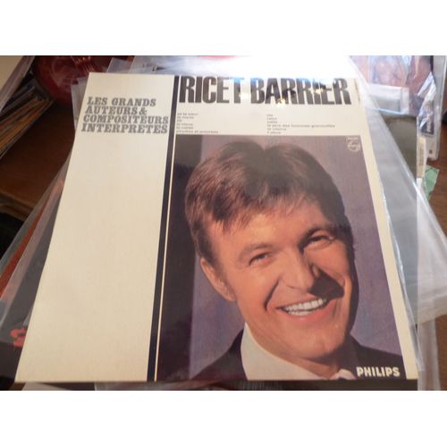 Ricet Barrier - Les Grands Auteurs  Compositeurs Interprètes - Disque Philips  B 77.845 L 
