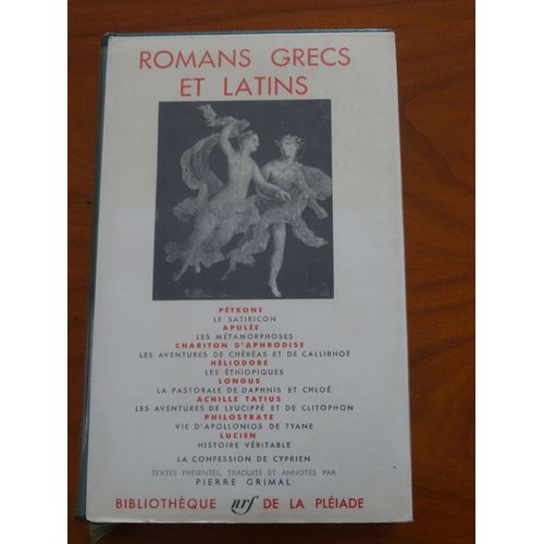 Romans Grecs Et Latins