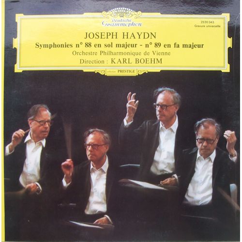 Symphonies N° 88 En Sol Majeur - N°89 En Fa Majeur