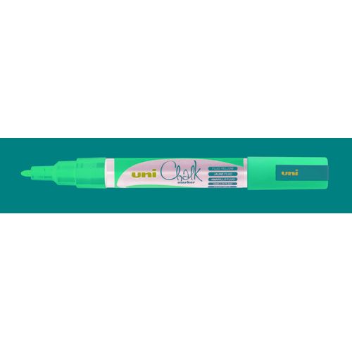 Uni-Ball Marqueur Craie Pte Conique Fine Chalk Marker Pwe3ms 0,9 - 1,3mm Jaune Fluo