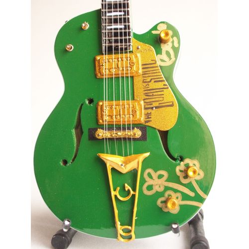 Guitare Miniature Irish Falcon De Bono Du Groupe U2