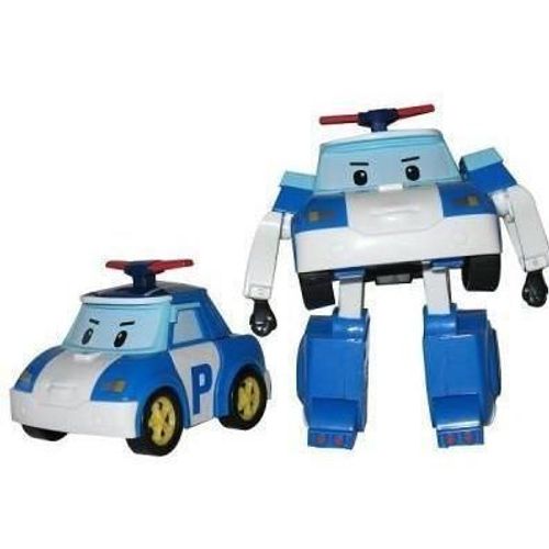 Poli Véhicules Robocar Friction À Construire