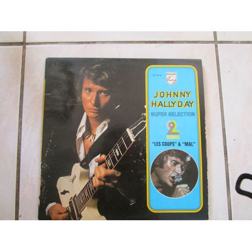 33 Tours Double Disque Johnny Halliday