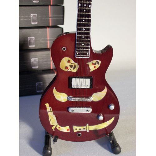 Guitare Miniature Zemaitis Macabre Keith Richards Rolling Stones