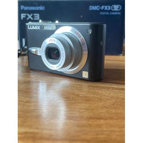 Panasonic Lumix DMC-FX3 6 mpix noir