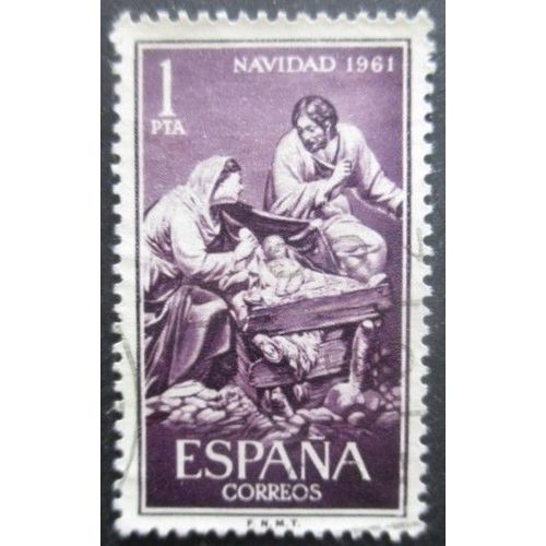 Espagne N°1073 Noel Oblitéré