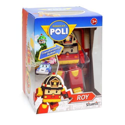 Robocarpoli Robocar Poli - Voiture Robot Transformable  - Roy Le Pompier