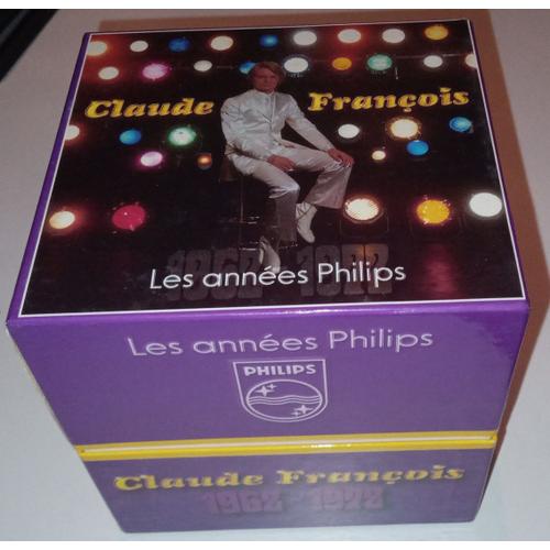Claude Francois Coffret Les Annees Philips 1962-1972 De 38 Cd + Livret