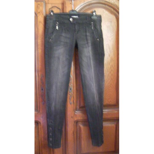 Jean Gris Cache-Cache - Taille 40