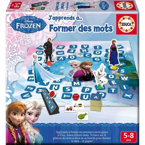 La Reine Des Neiges J'apprends A . Former Des Mots