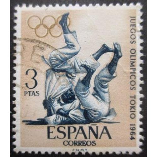 Espagne N°1282 Jeux Olympiques De Tokyo 1964 Oblitéré